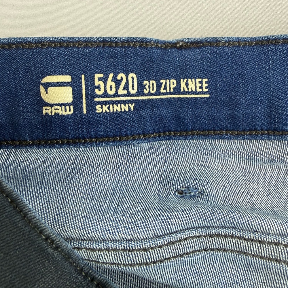 G-Star 5620 Skinny Jeans - Dark Blue/Light Blue